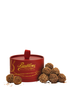Butlers Milk Chocolate Truffles Red Powder Puff Box, 200g - view 2, Multi