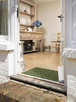 Turtle Mat Multi-Grip Door Mat Rug - view 2, Sage