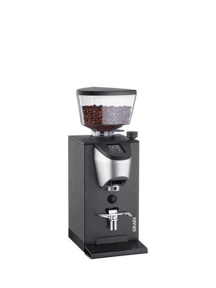 Graef CM1116 Extra Quiet Disc Coffee Grinder, Black, Black