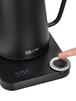 Graef GK502 Pour Over Kettle, 0.9L, Matte Black - view 2, Matte Black