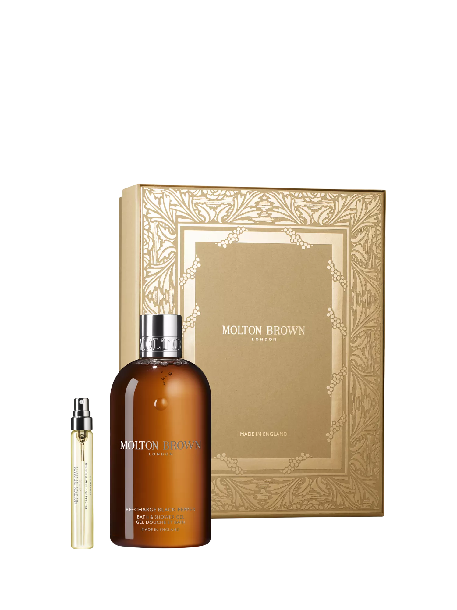 Molton Brown Re-charge Black Pepper Collection Bodycare Gift Set