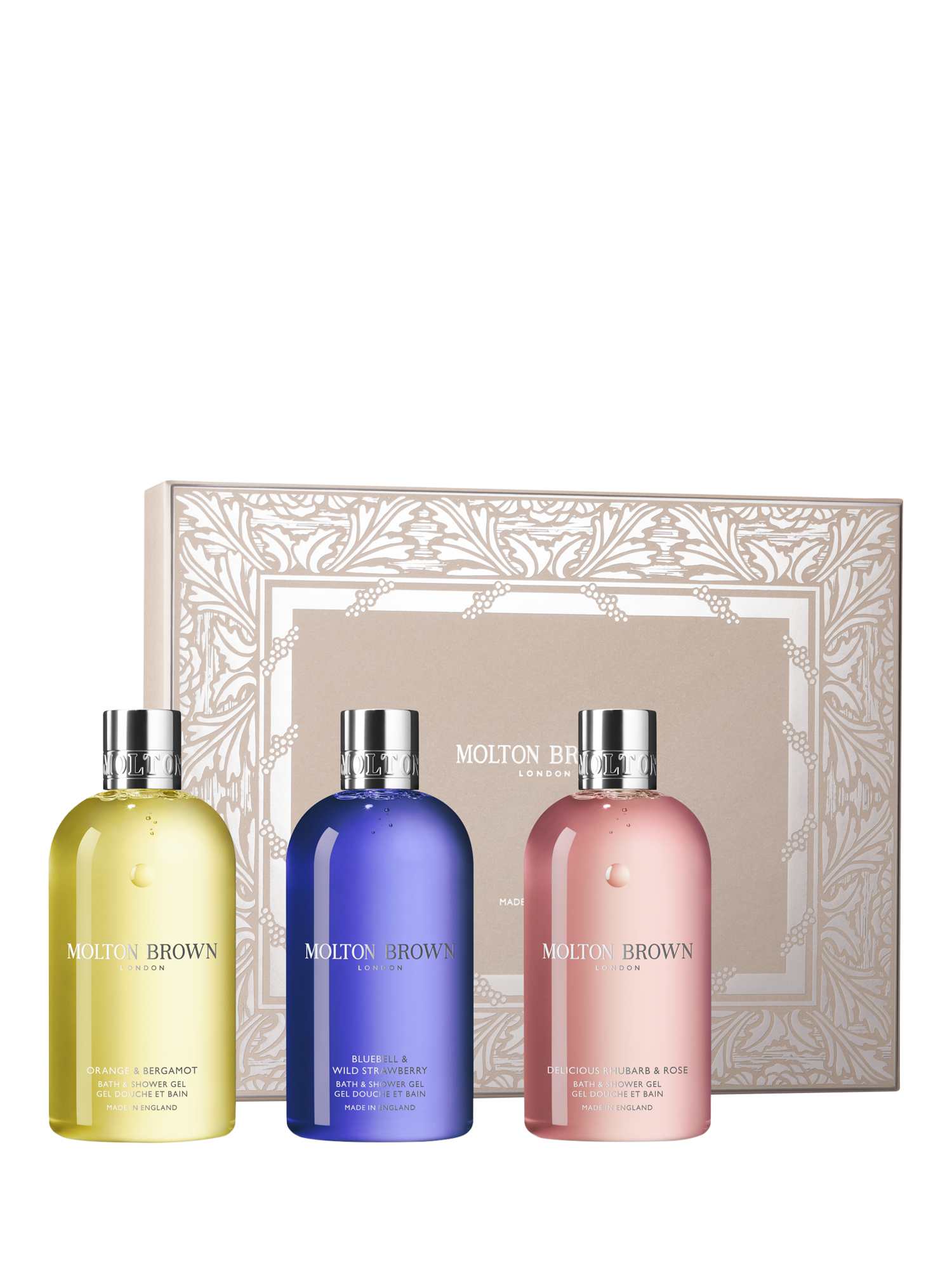 Product image 1 of 3, which shows Molton Brown Floral & Fruity Collection Bodycare Gift Set