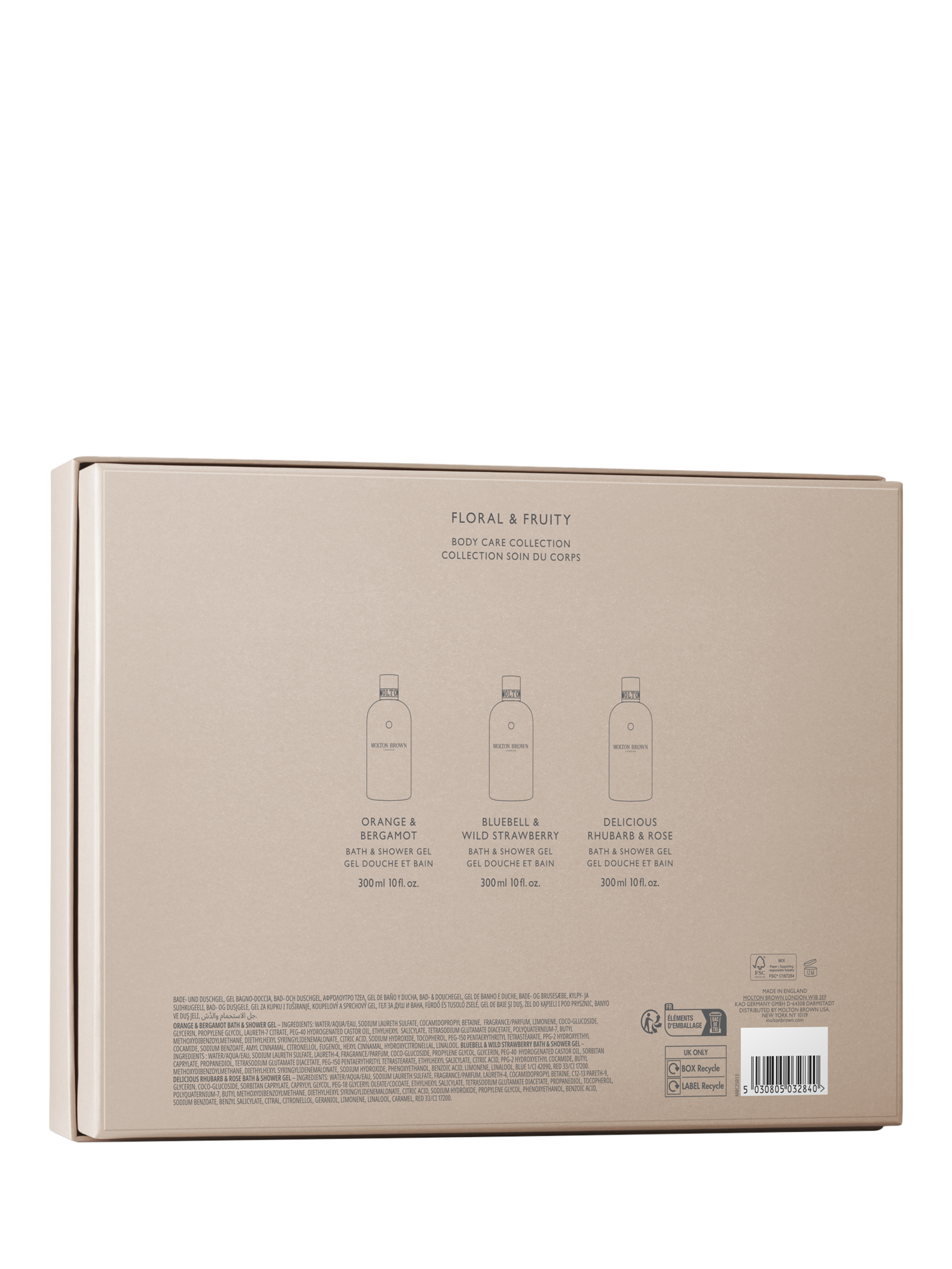 Product image 3 of 3, which shows Molton Brown Floral & Fruity Collection Bodycare Gift Set