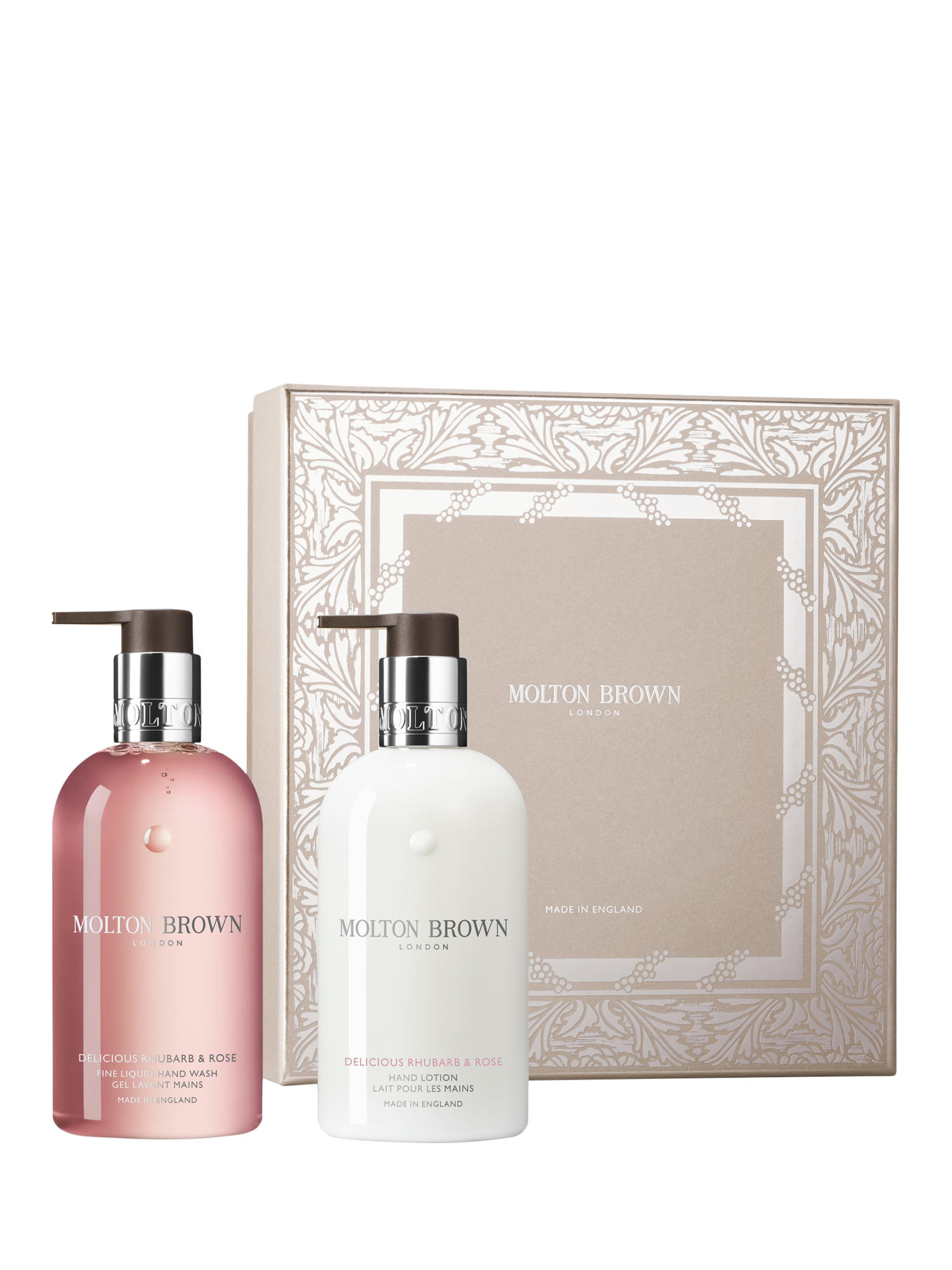 Molton Brown Delicious Rhubarb & Rose Hand Care Gift Set
