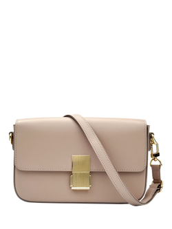 Apatchy London Flora Leather Crossbody Bag, Blush