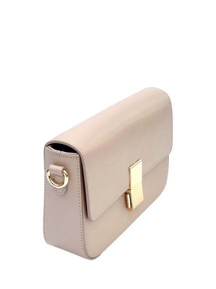 Apatchy London Flora Leather Crossbody Bag - view 2, Blush