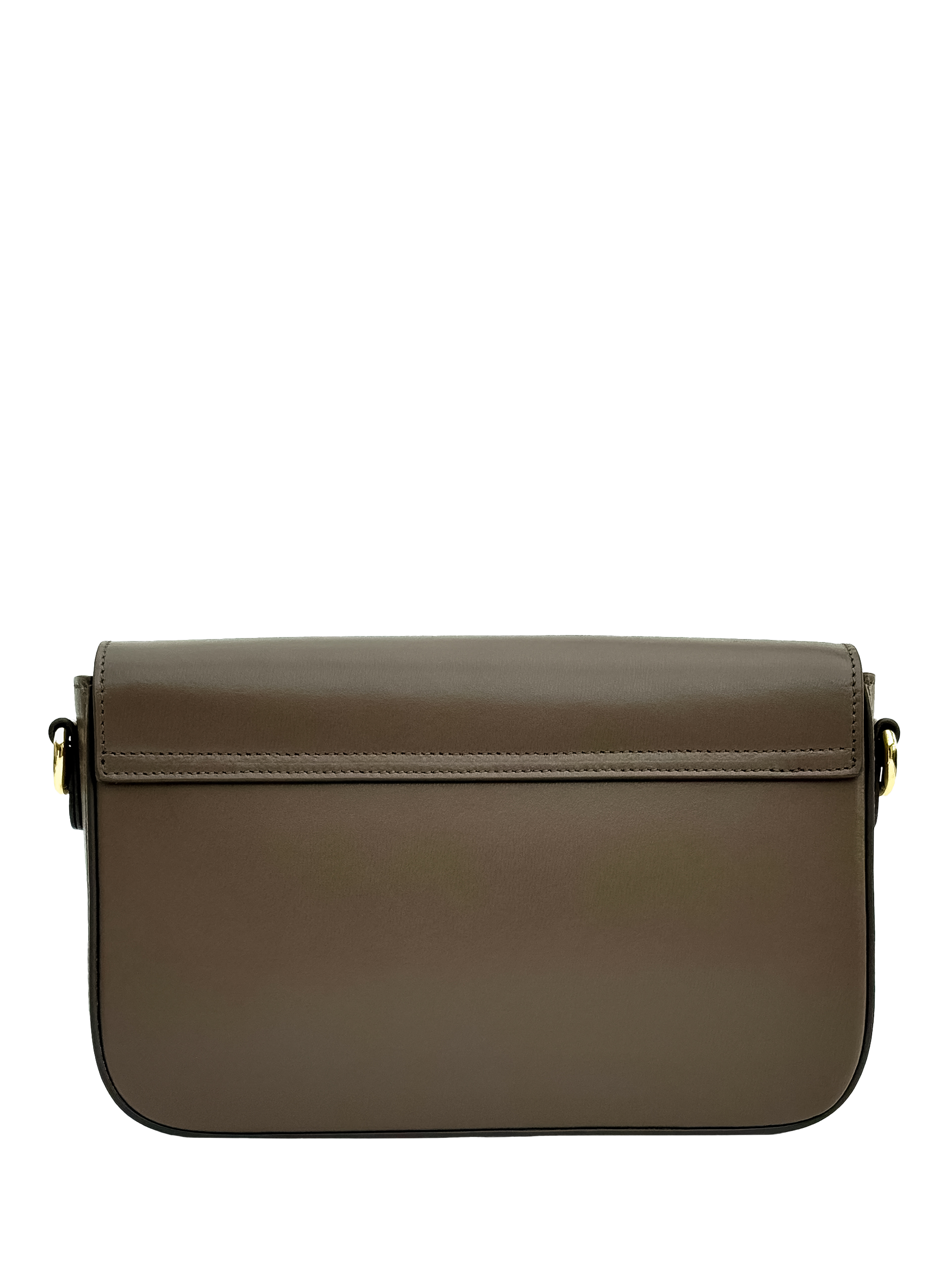 Product image 4 of 5, which shows Apatchy London Flora Leather Crossbody Bag, Mink