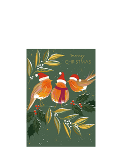 Sara Miller Three Robins Christmas Card