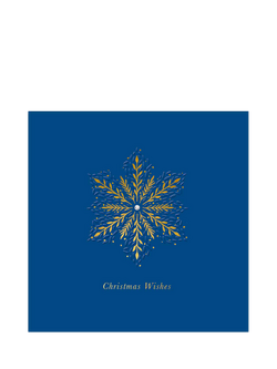 The Proper Mail Company Snowflake Wishes Christmas Card, Multi