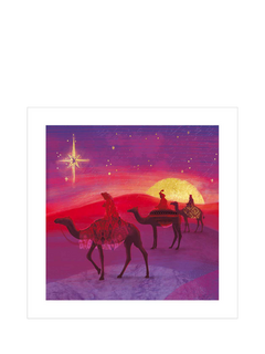 Woodmansterne Wise Men Christmas Card