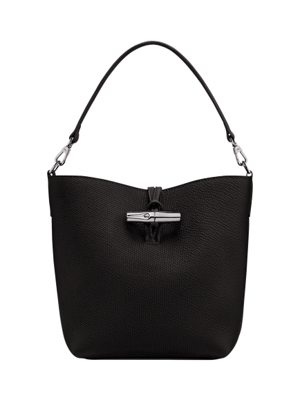 Longchamp Roseau Bucket Bag, Black, Black
