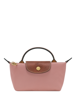 Longchamp Le Pliage Original Pouch, Pink Tea