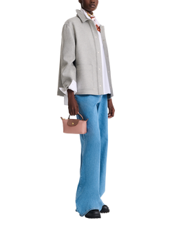 Longchamp Le Pliage Original Pouch - view 2, Pink Tea