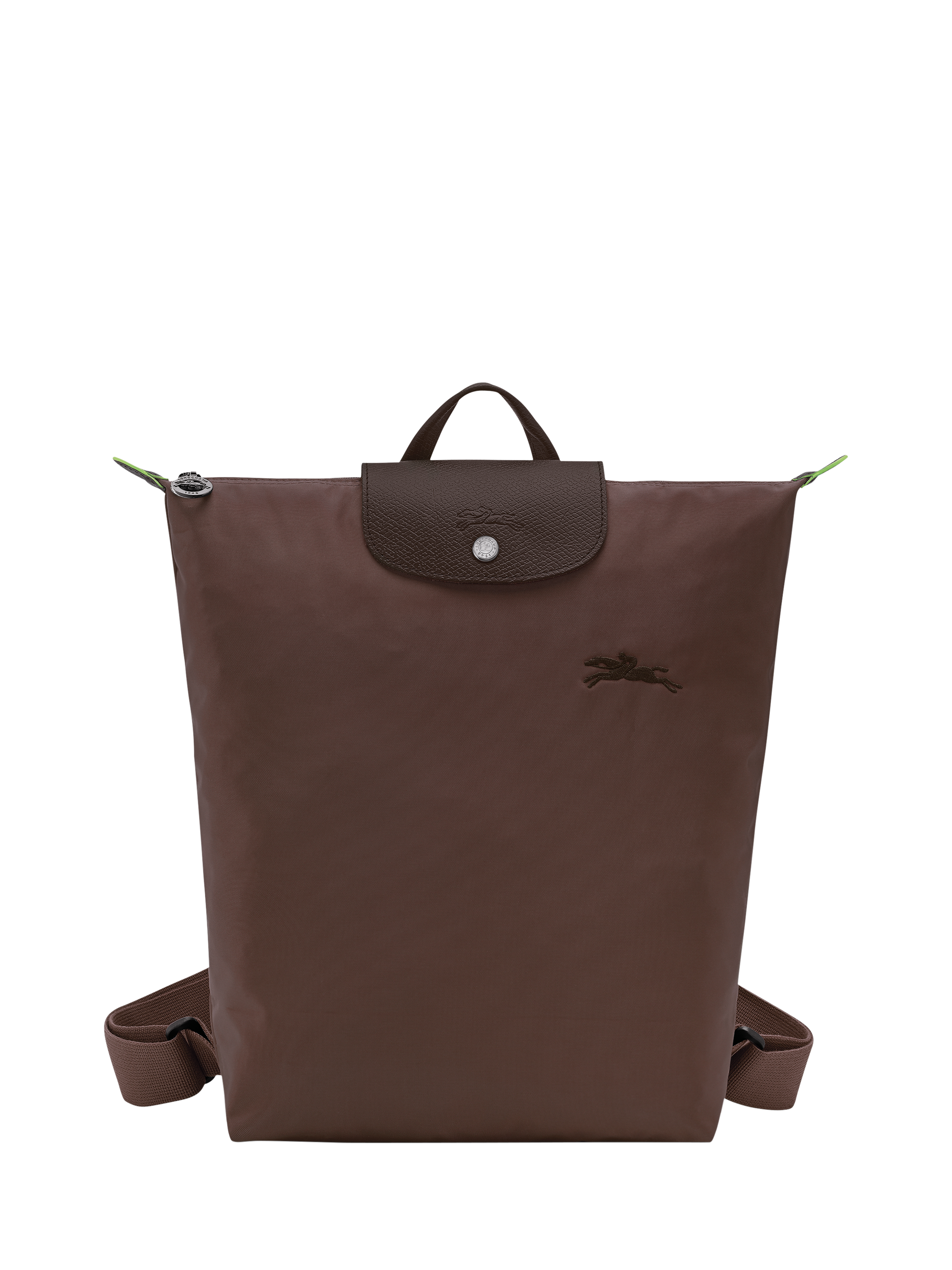 Product image 1 of 2, which shows Longchamp Le Pliage Original Recycled Canvas Backpack, Mocha