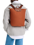 Longchamp Le Pliage Original Recycled Canvas Backpack, Brick