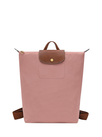 Longchamp Le Pliage Original Medium Backpack, Pink Tea