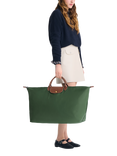 Longchamp Le Pliage Original Small Travel Bag, British Green