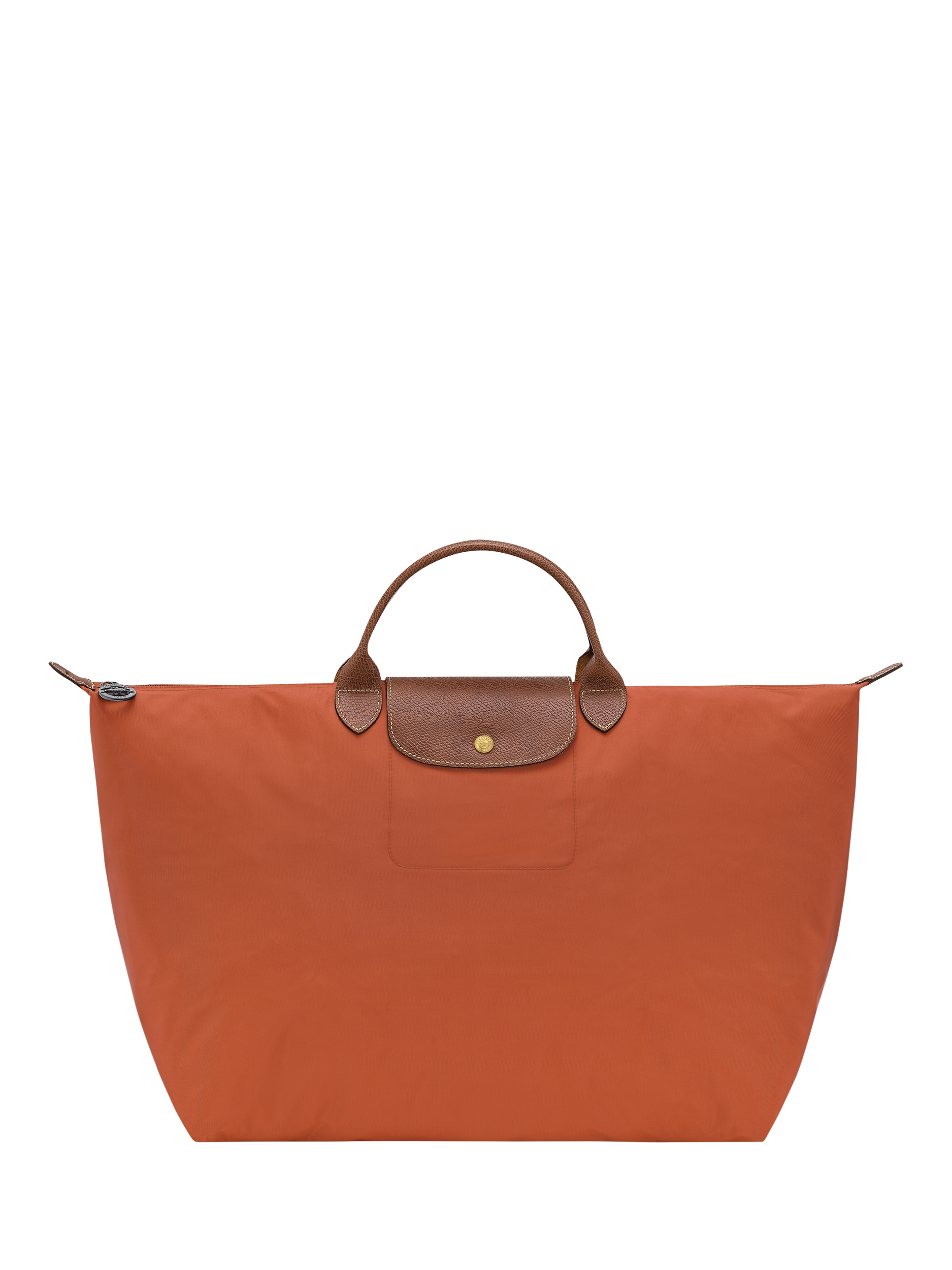 Product image 1 of 4, which shows Longchamp Le Pliage Original Small Travel Bag, Brick