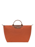 Longchamp Le Pliage Original Small Travel Bag, Brick