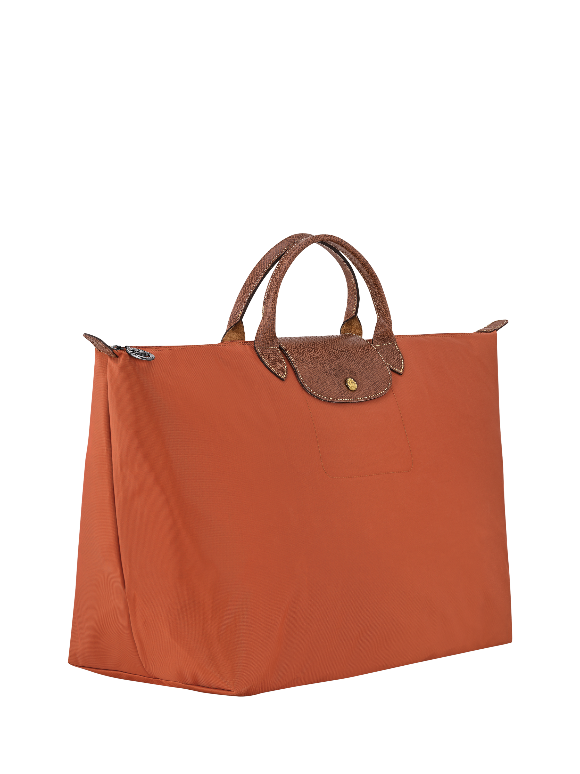 Product image 3 of 4, which shows Longchamp Le Pliage Original Small Travel Bag, Brick