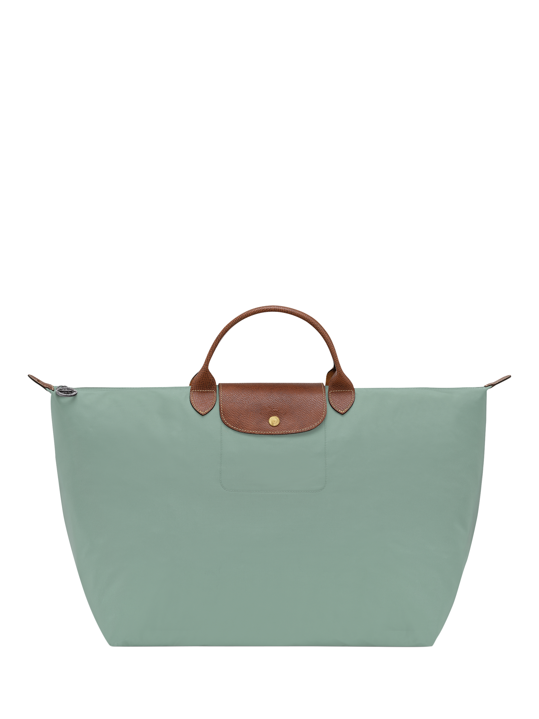 Product image 1 of 4, which shows Longchamp Le Pliage Original Small Travel Bag, Celadon