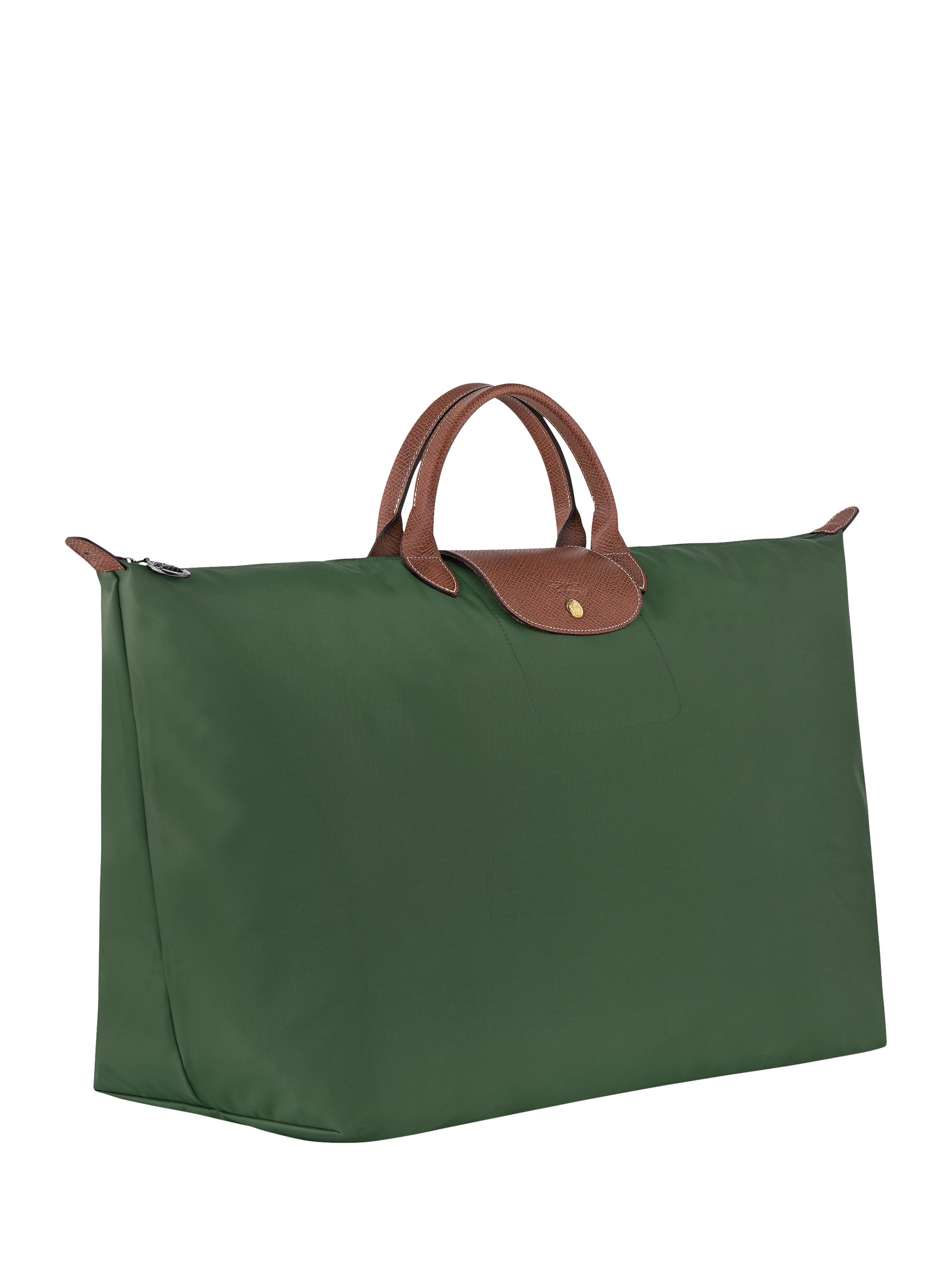 Product image 2 of 3, which shows Longchamp Le Pliage Original Medium Travel Bag, Dark Green