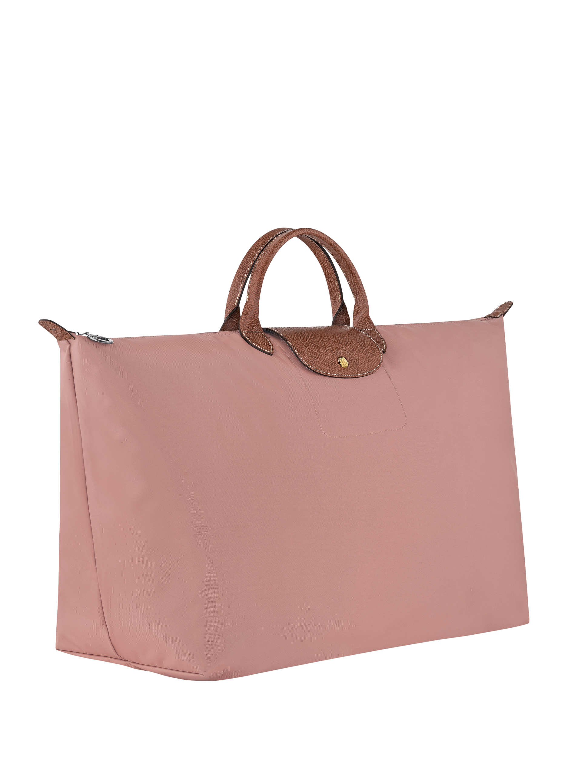 Product image 3 of 4, which shows Longchamp Le Pliage Original Medium Travel Bag, Pink Tea