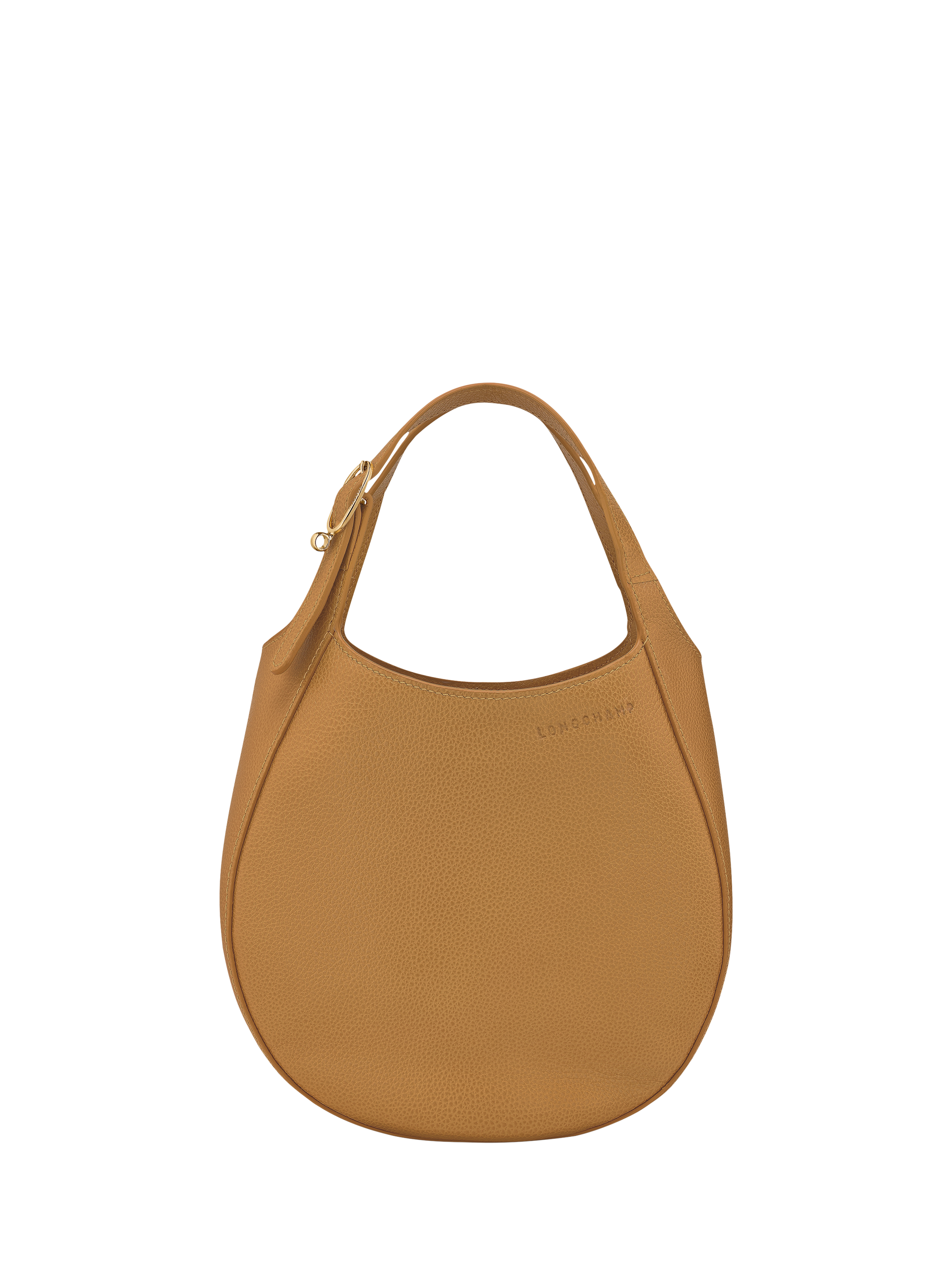 Product image 1 of 5, which shows Longchamp Le Foulonné Handbag S, Nutmeg