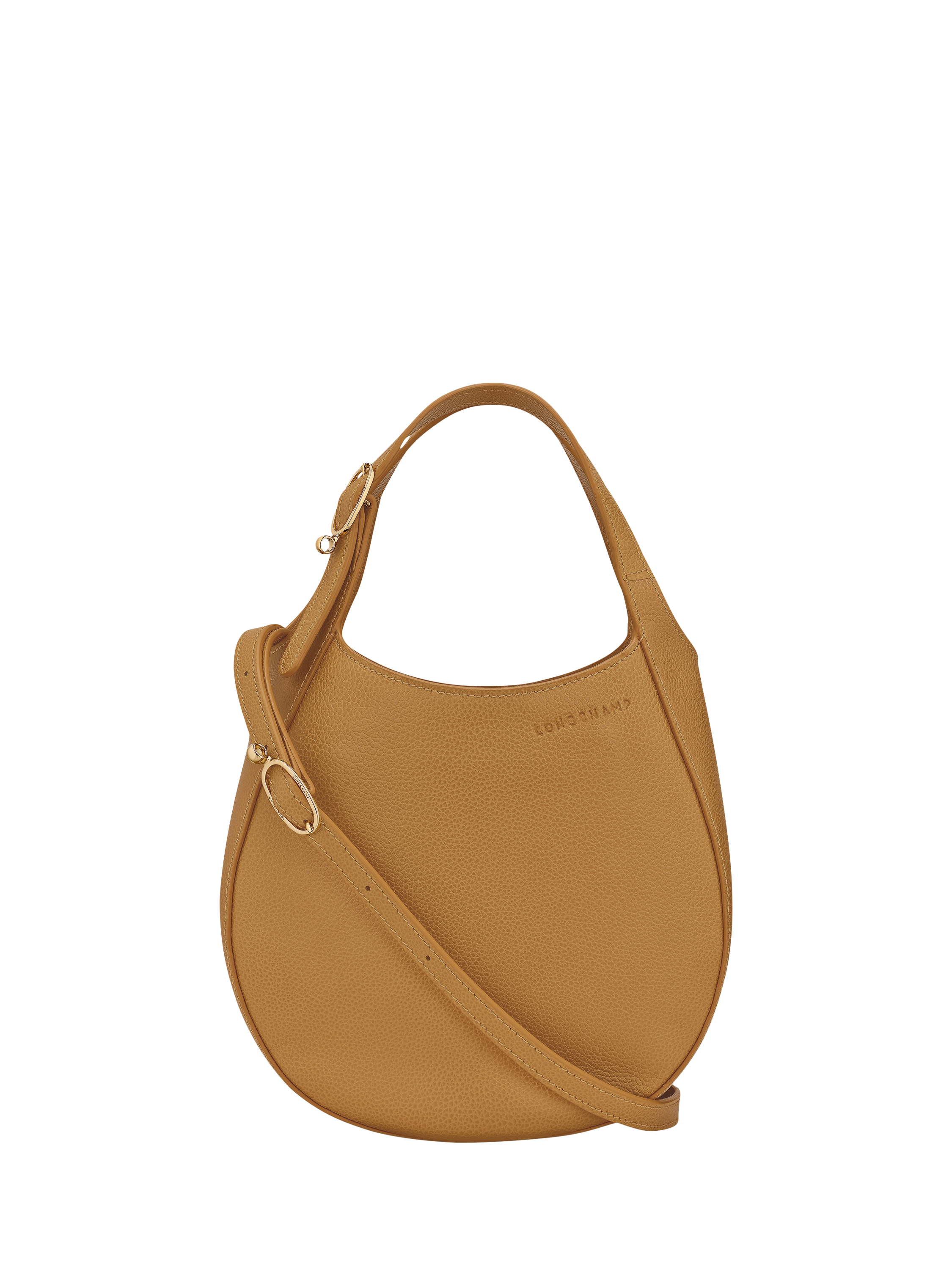 Product image 5 of 5, which shows Longchamp Le Foulonné Handbag S, Nutmeg