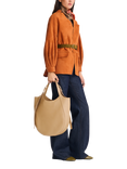 Longchamp Le Foulonné Leather XL Tote Bag