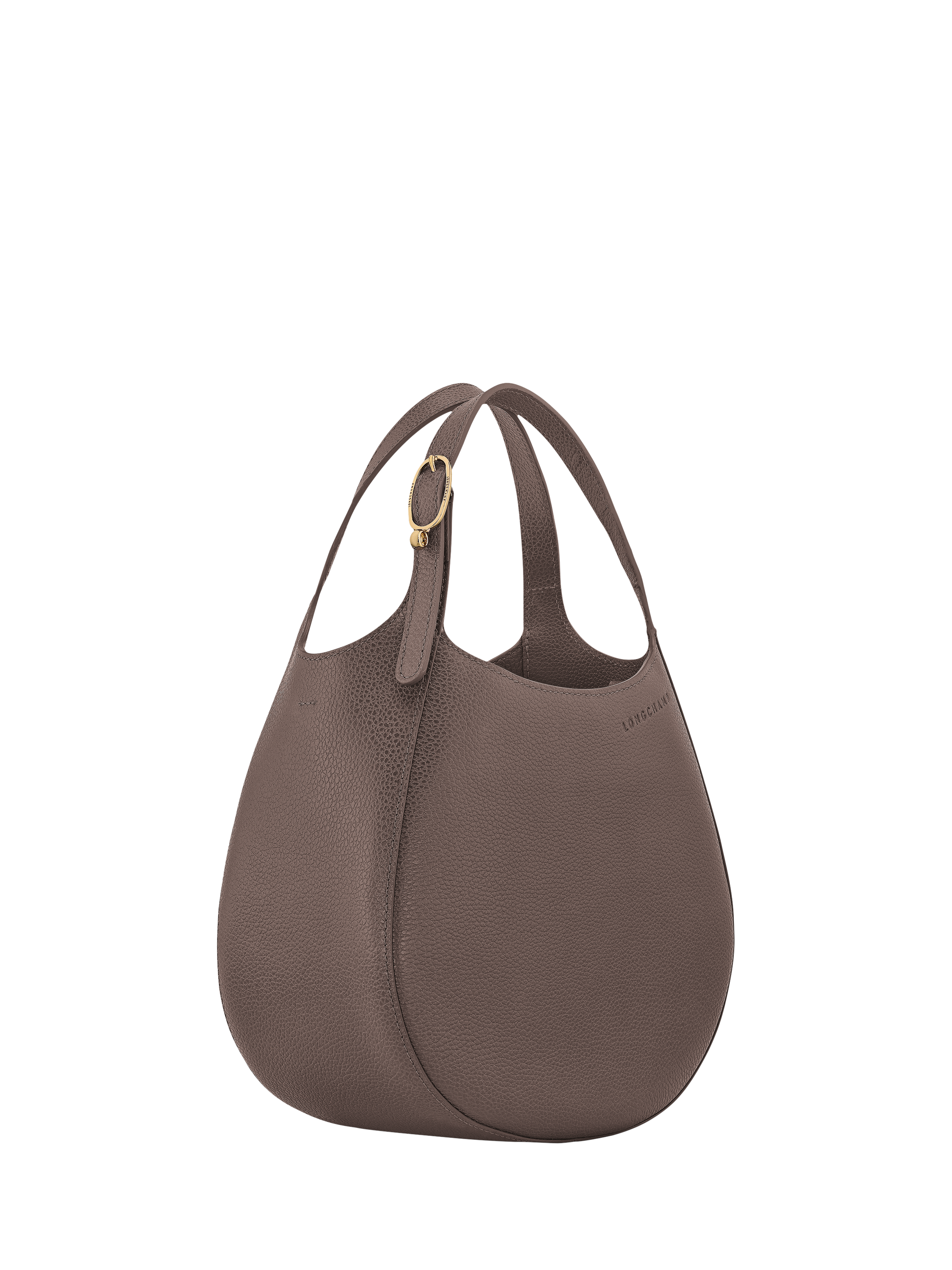 Product image 3 of 5, which shows Longchamp Le Foulonné Handbag S, Taupe