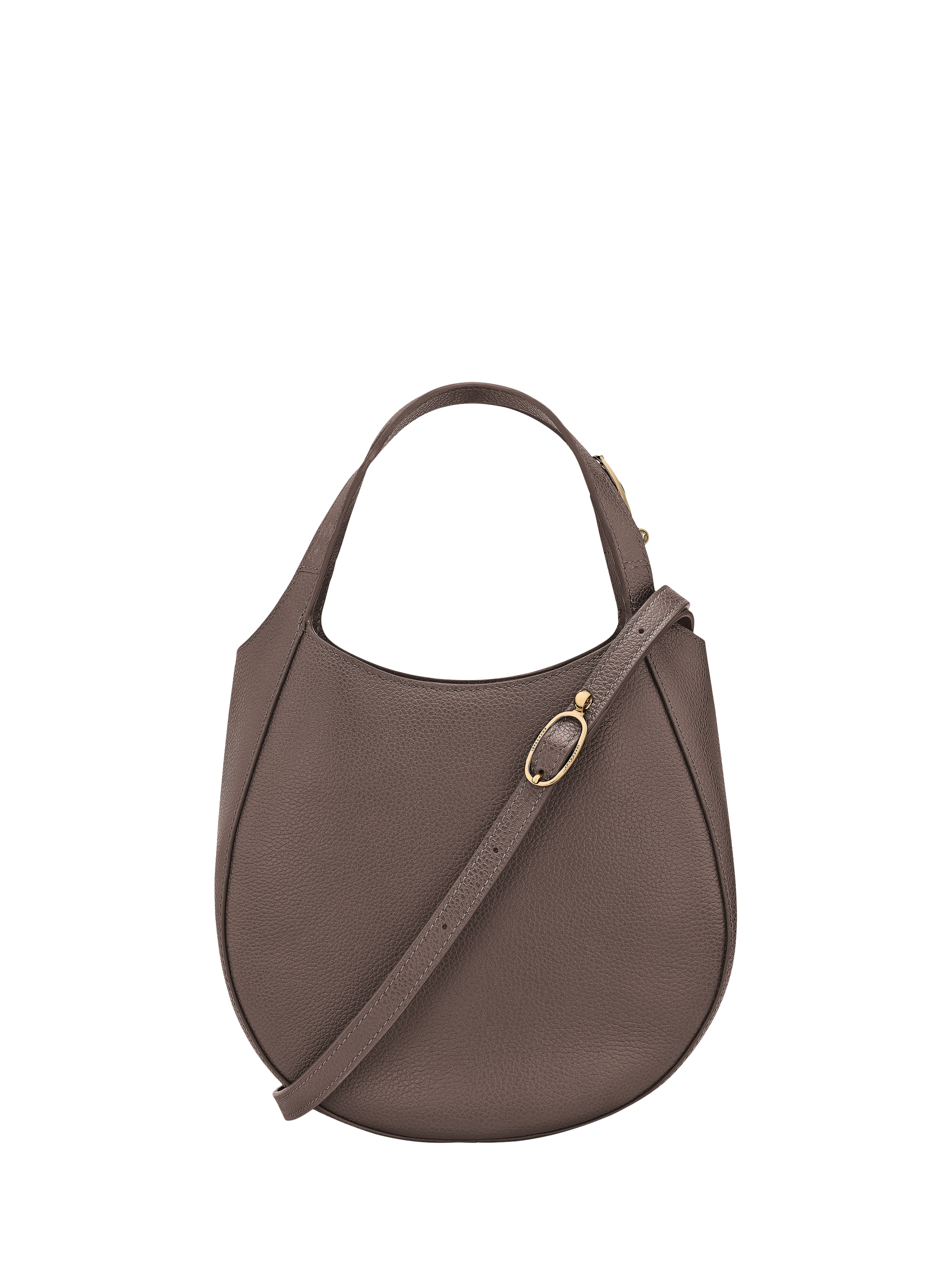 Product image 4 of 5, which shows Longchamp Le Foulonné Handbag S, Taupe