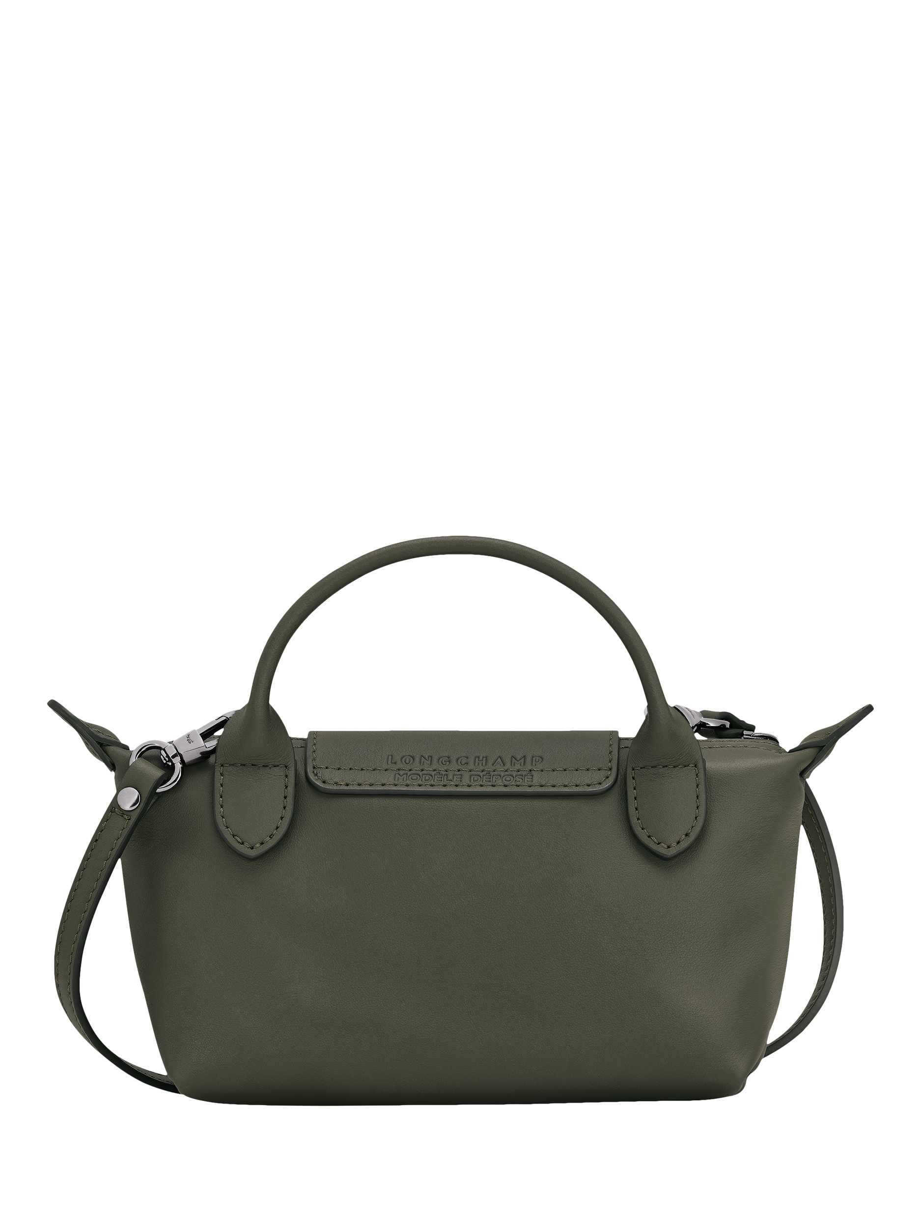 Product image 4 of 6, which shows Longchamp Le Pliage Xtra XS Pouch, Fir