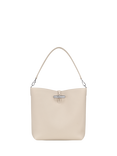 Longchamp Le Roseau Grained Leather Large Shoulder Bag, Paper