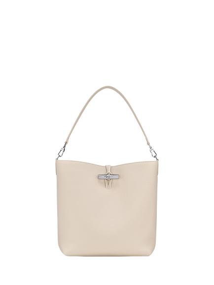 Longchamp Le Roseau Leather Shoulder Bag, Paper