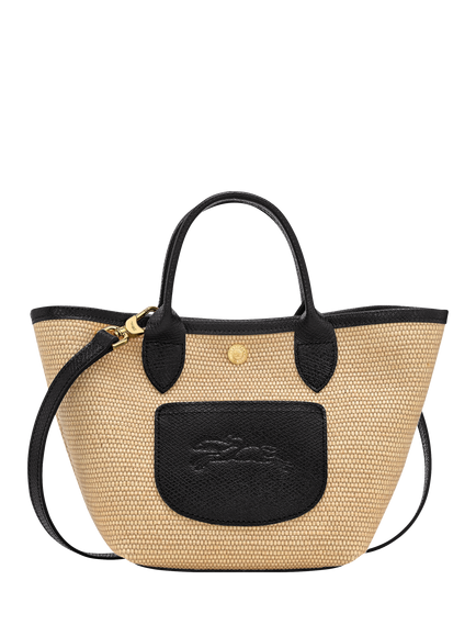 Longchamp Le Pliage Extra Small Basket Bag, Black