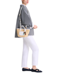 Longchamp Le Pliage Canvas Basket Bag