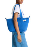 Longchamp Le Pliage Cotton Canvas Tote Bag, Cobalt Blue