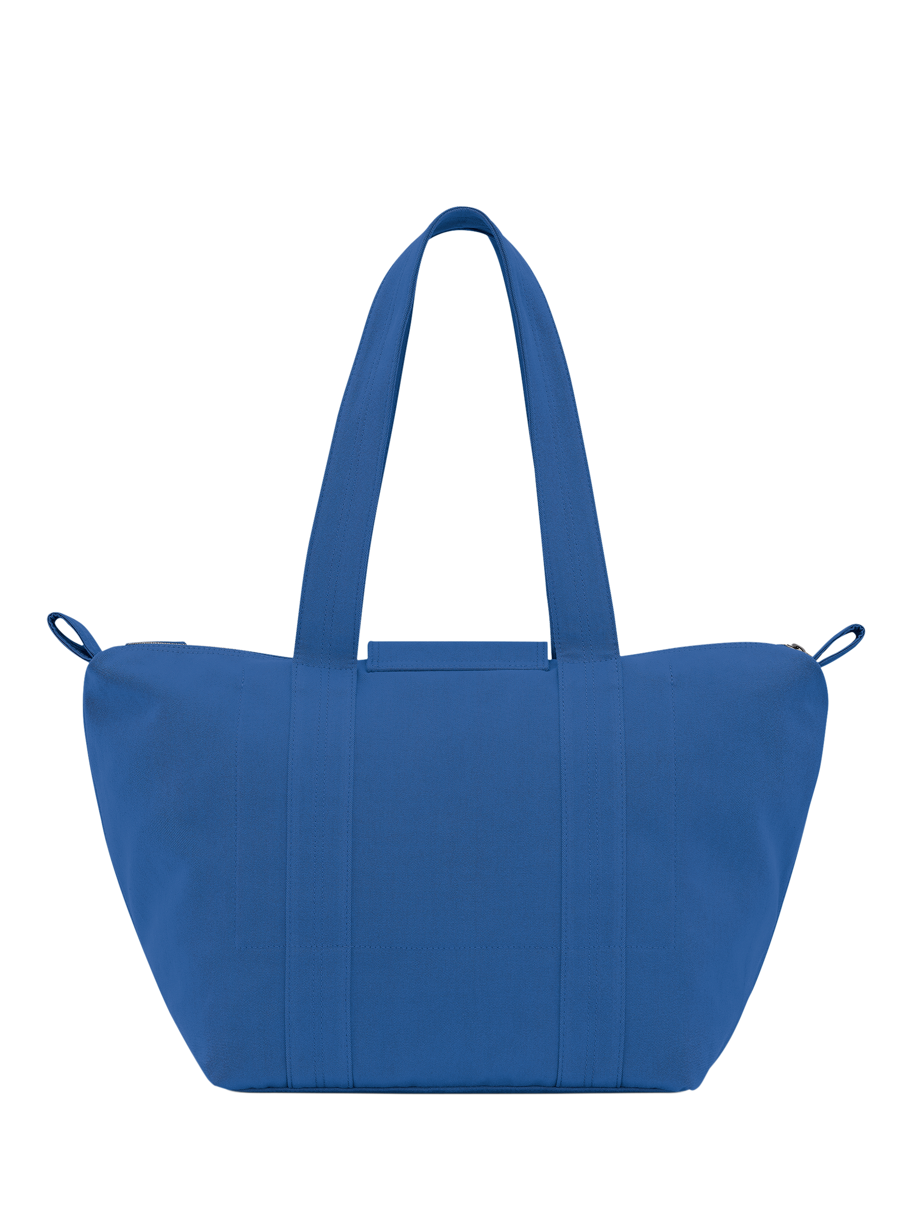 Product image 4 of 6, which shows Longchamp Le Pliage Cotton Canvas Tote Bag, Cobalt Blue