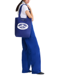Longchamp x Constantin Riant Canvas Tote Bag, Cobalt Blue