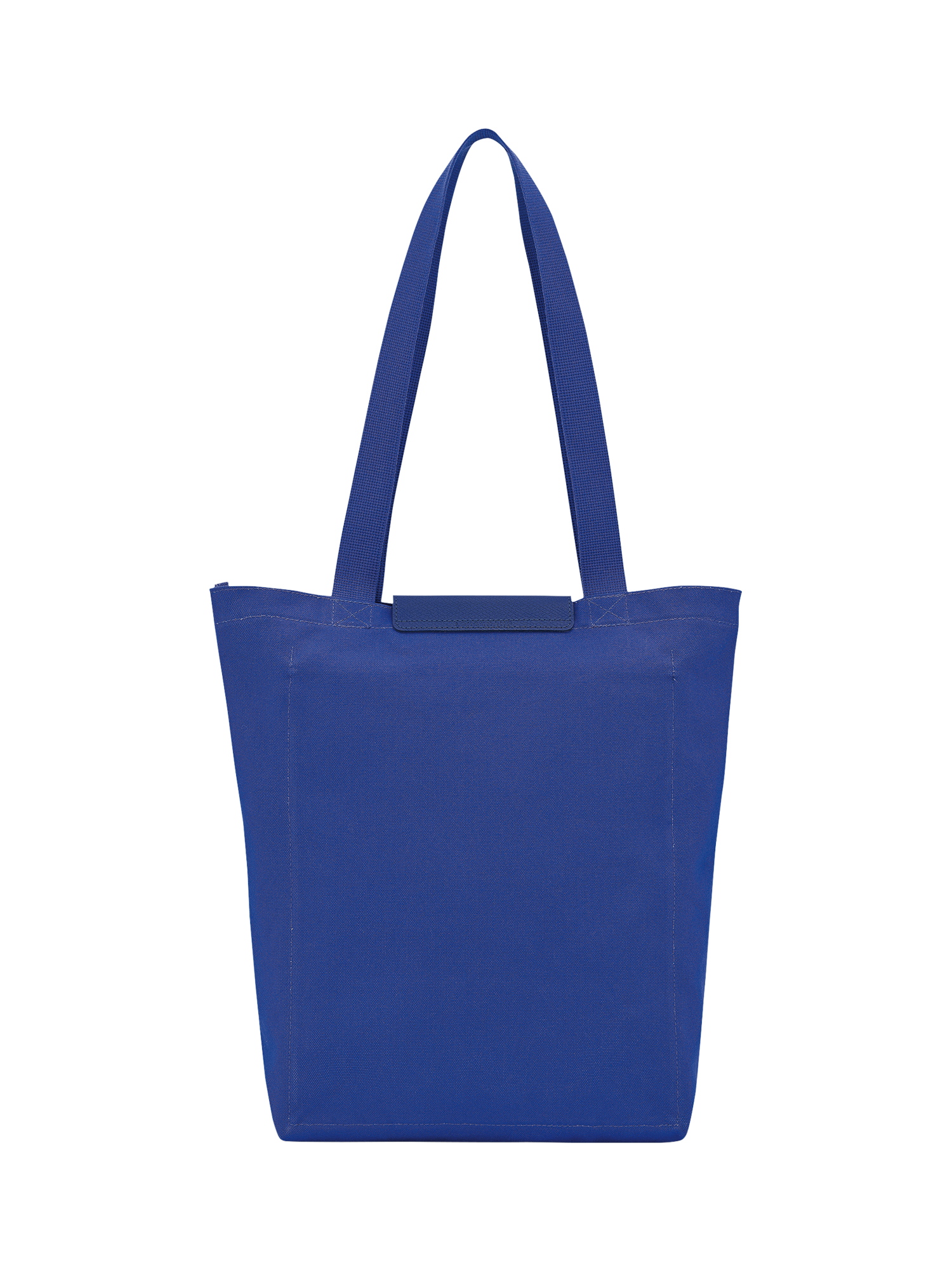 Product image 3 of 4, which shows Longchamp x Constantin Riant Canvas Tote Bag, Cobalt Blue