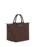 Longchamp Le Pliage Green Medium Top Handle Bag, Mocha