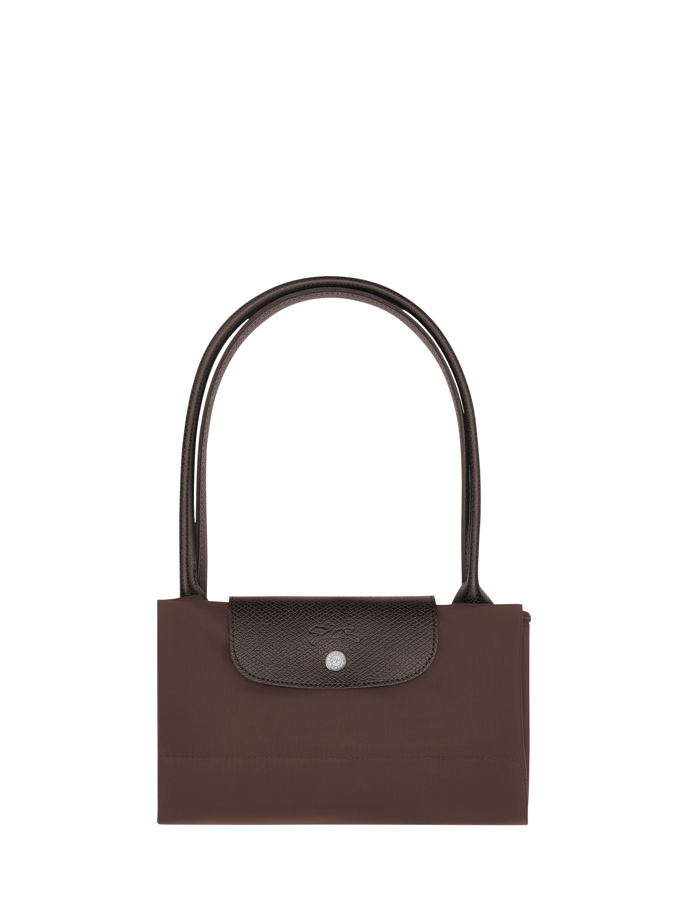 Product image 7 of 7, which shows Longchamp Le Pliage Green Recycled Canvas Large Tote Bag, Mocha