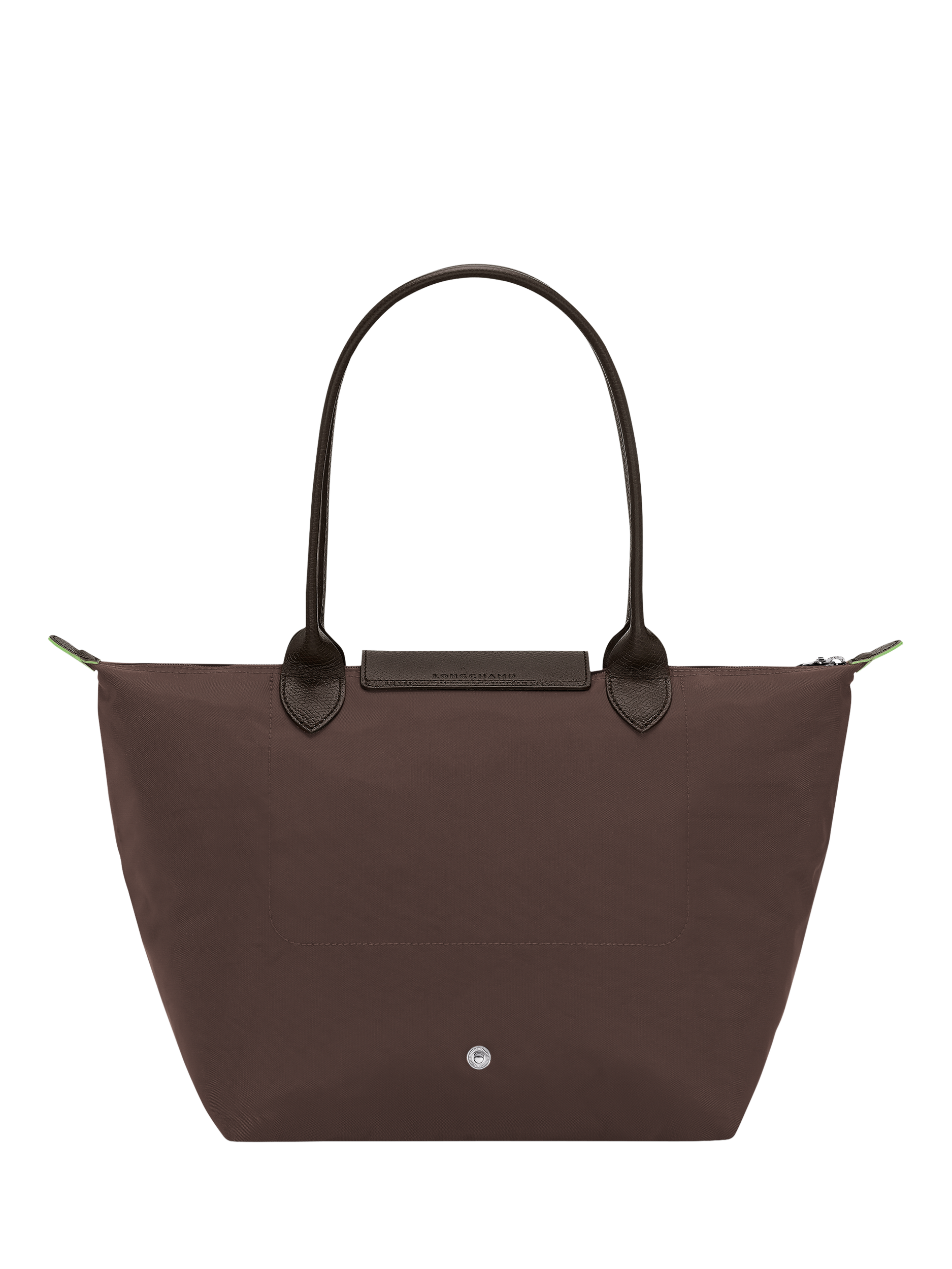 Product image 3 of 6, which shows Longchamp Le Pliage Green Medium Tote Bag, Mocha