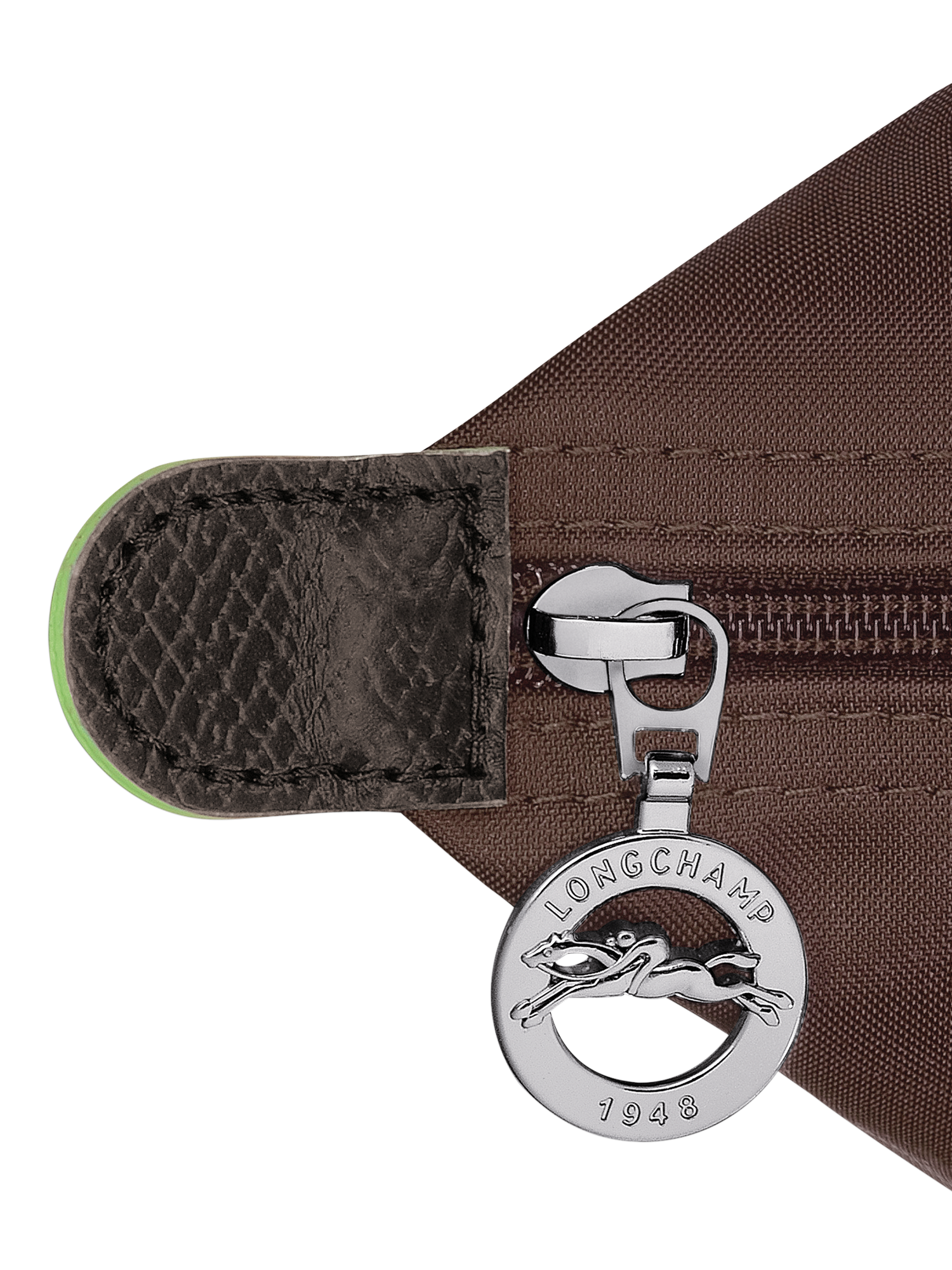 Product image 5 of 6, which shows Longchamp Le Pliage Green Medium Tote Bag, Mocha