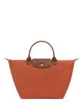 Longchamp Le Pliage Original Medium Top Handle Bag, Brick