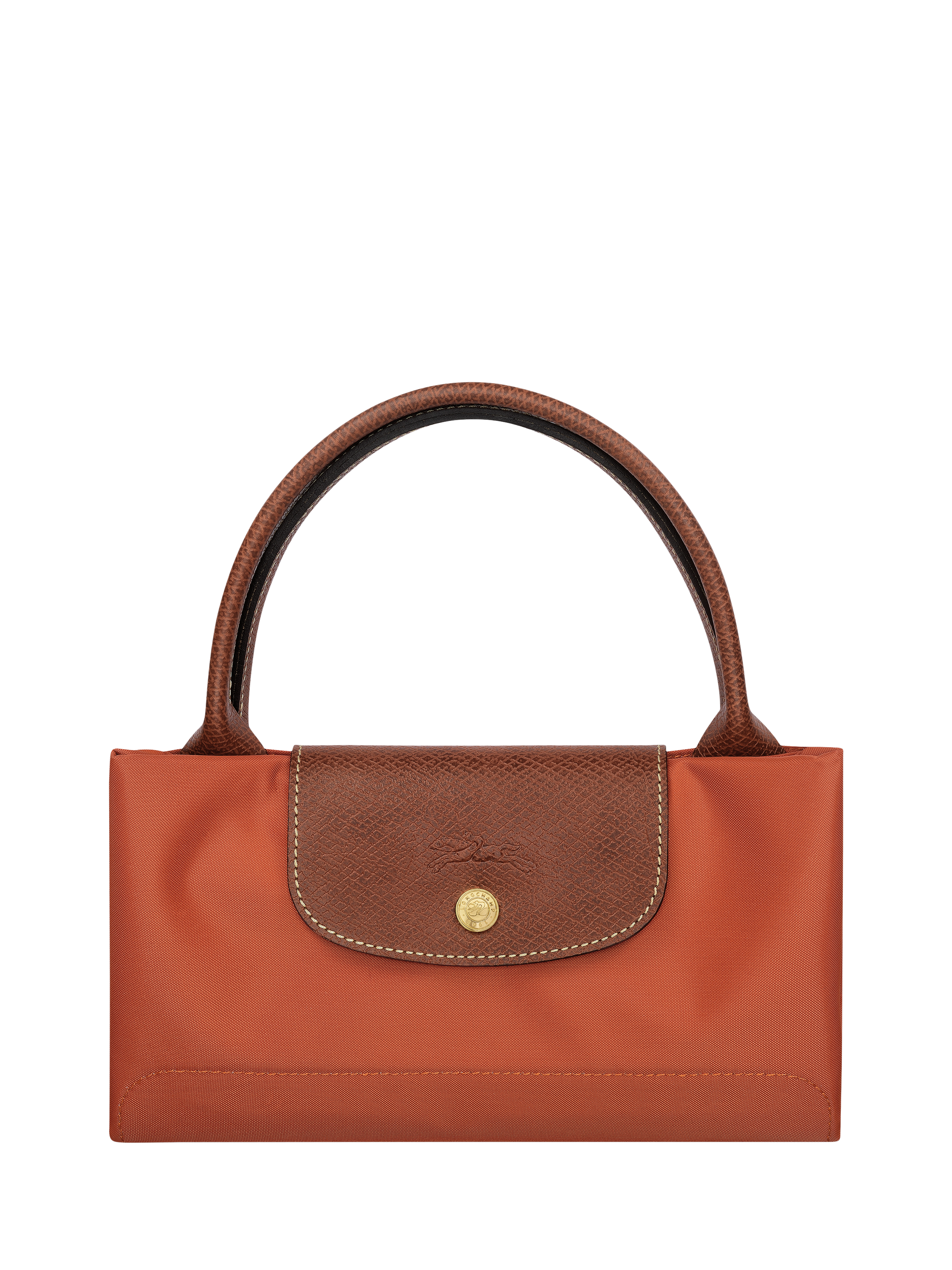 Product image 7 of 7, which shows Longchamp Le Pliage Original Medium Top Handle Bag, Brick