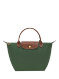Longchamp Le Pliage Original Small Top Handle Bag, British Green