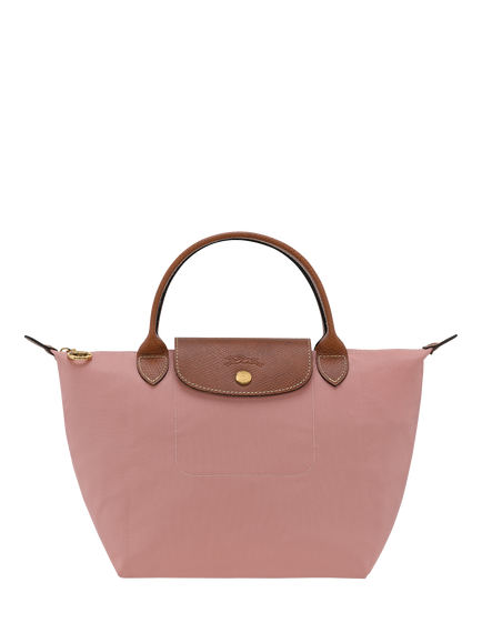 Longchamp Le Pliage Original Small Top Handle Bag, Pink Tea