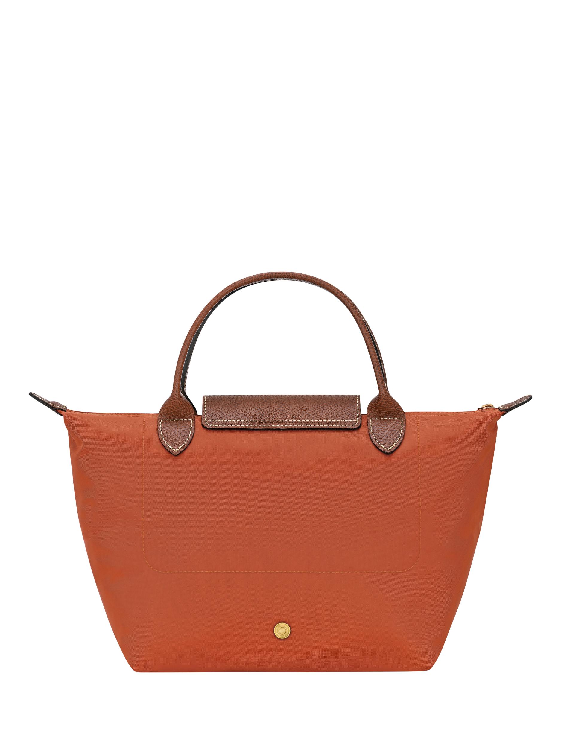 Product image 5 of 7, which shows Longchamp Le Pliage Original Small Top Handle Bag, Brick